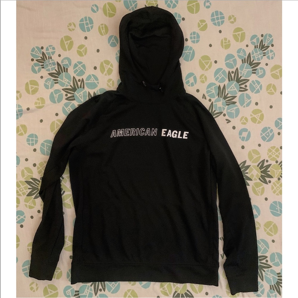 American Eagle Black Lightweight Pullover - image 1